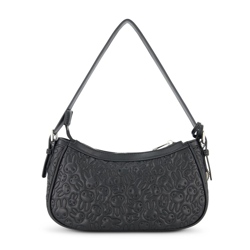 Miffy Bag, Quilted Mini Handbag With Adjustable Shoulder Strap, T_T - Picture 3 of 6